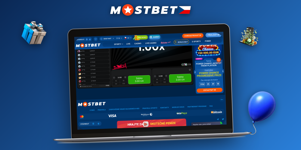 Klidný hráč u notebooku se stopkami symbolizuje zodpovědnou hru v Mostbet Aviator