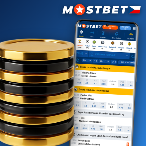 Mostbet – oficiální kasino s uvítacím bonusem 125 % až 25 000 CZK pro české hráče